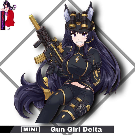 Mini Gun Girl Delta