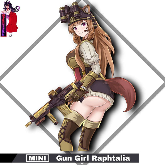 Mini Gun Girl Raphtalia