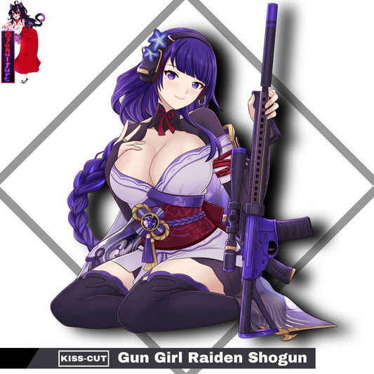 Gun Girl Raiden Shogun (HOLOGRAPHIC)