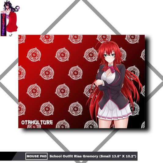 School Outfit Rias Gremory Mouse Pad