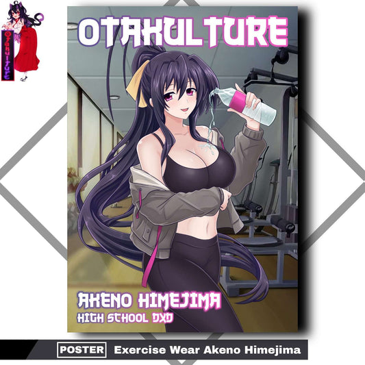 Exercise Wear Akeno Himejima Poster