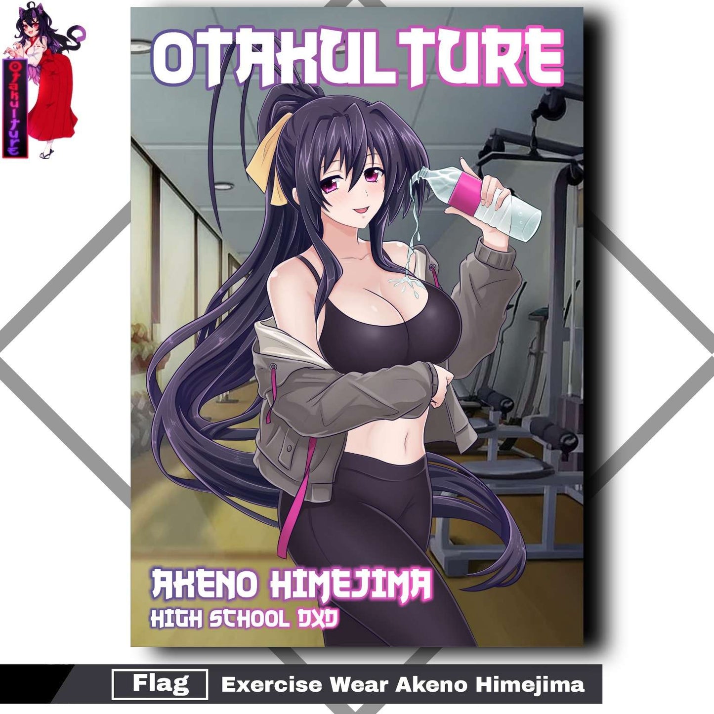 Exercise Wear Akeno Himejima Flag