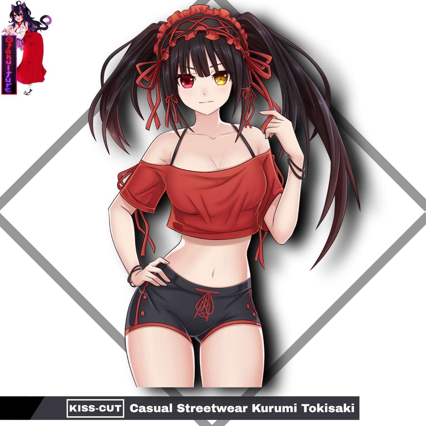 Casual Streetwear Kurumi Tokisaki