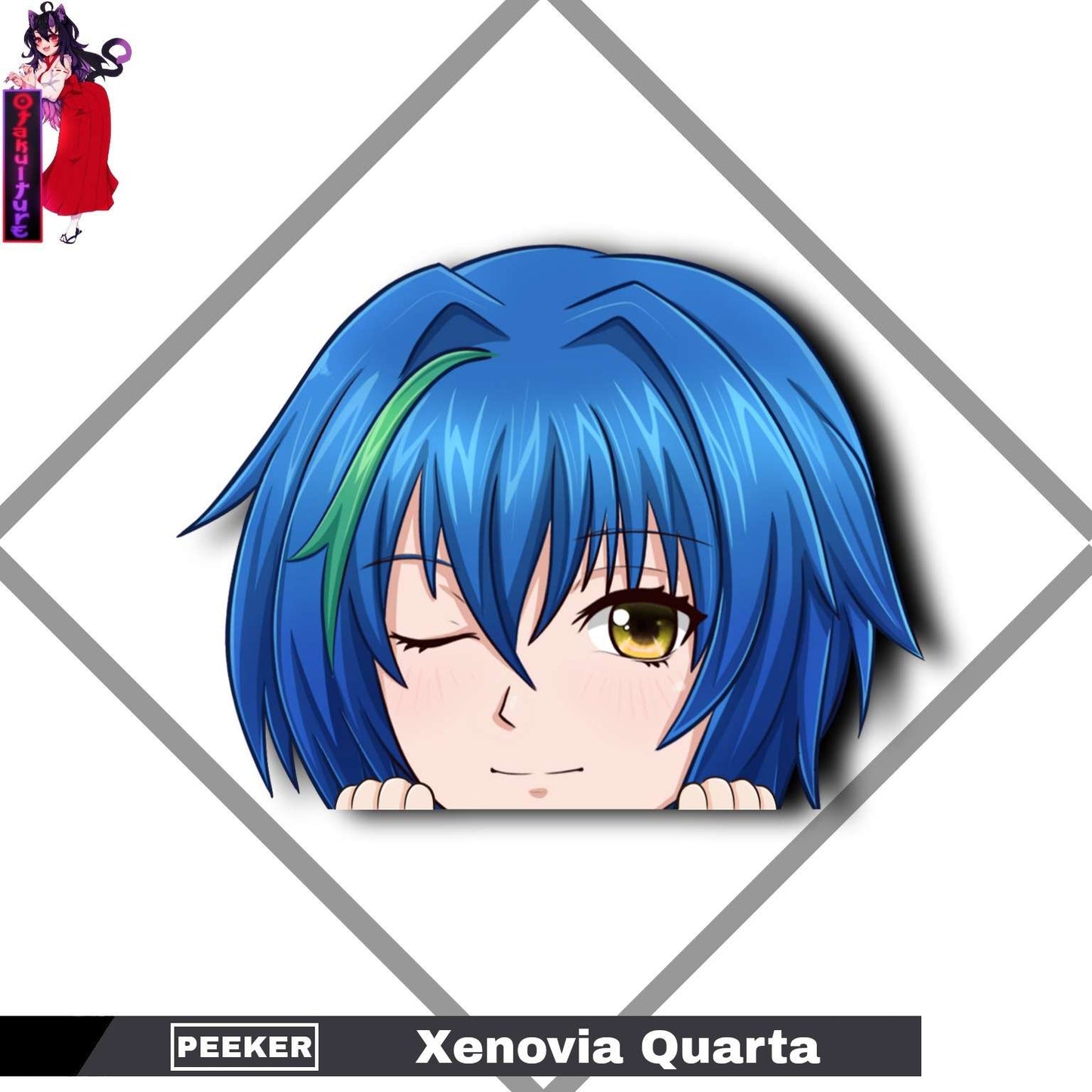 Xenovia Quarta High School DxD Glossy Sticker Anime Waterproof!