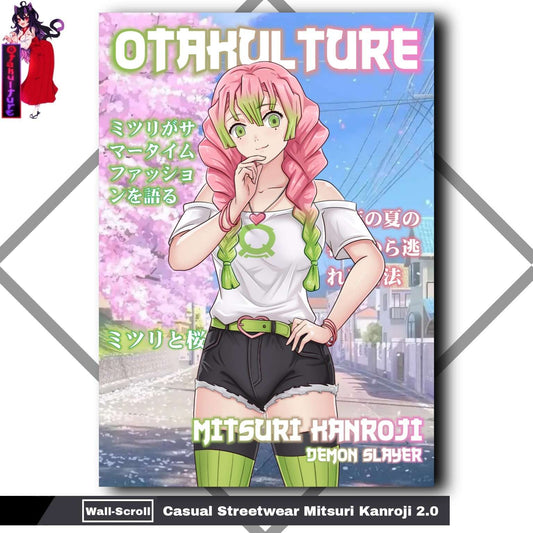 Casual Streetwear Mitsuri Kanroji 2.0 Wall Scroll