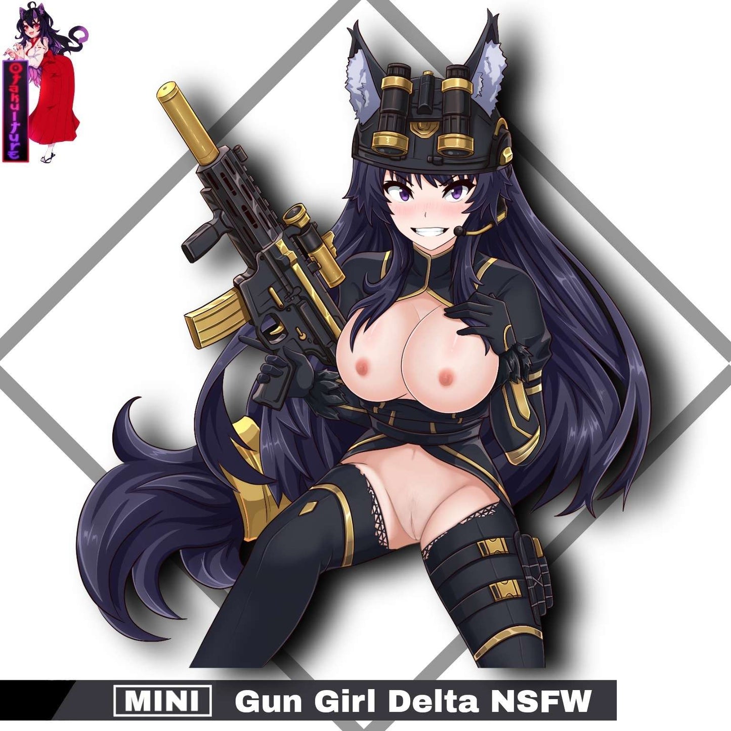 Mini Gun Girl Delta