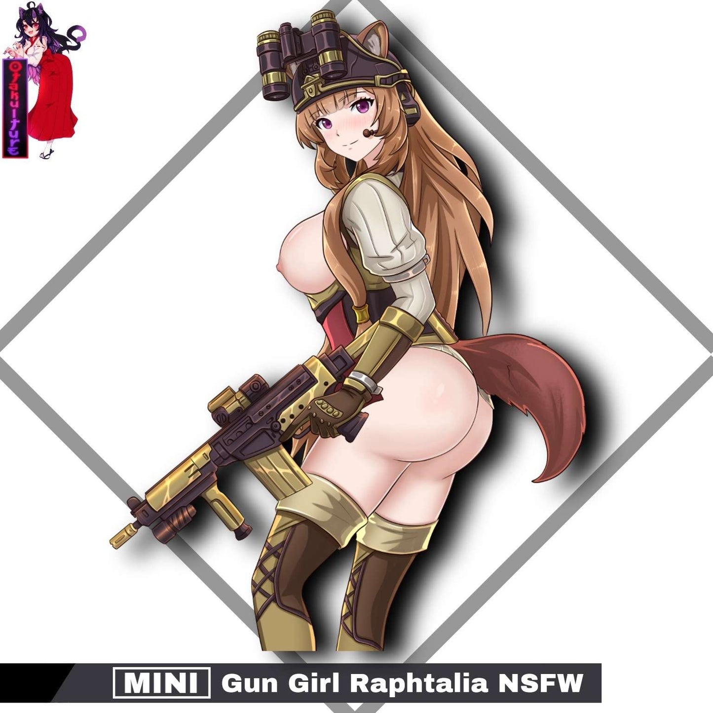 Mini Gun Girl Raphtalia