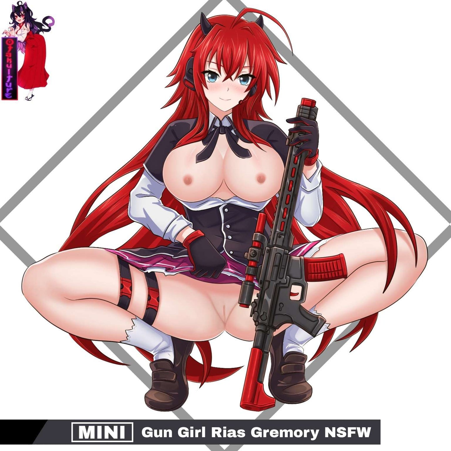 Mini Gun Girl Rias Gremory