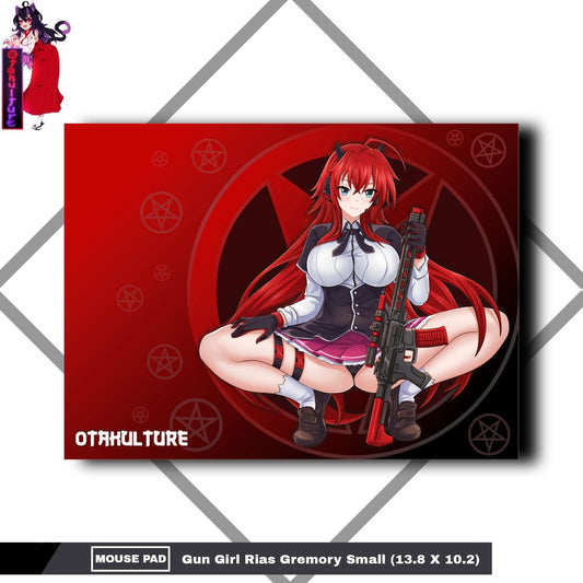 Gun Girl Rias Gremory Mouse Pad