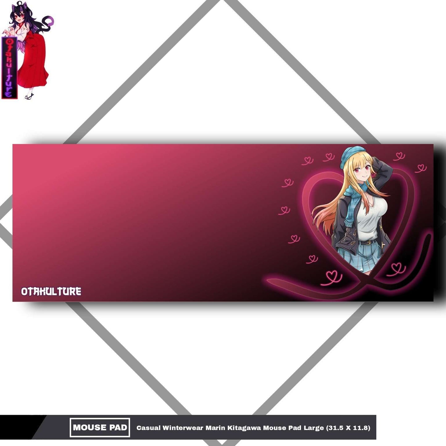 Casual Winterwear Marin Kitagawa Mouse Pad