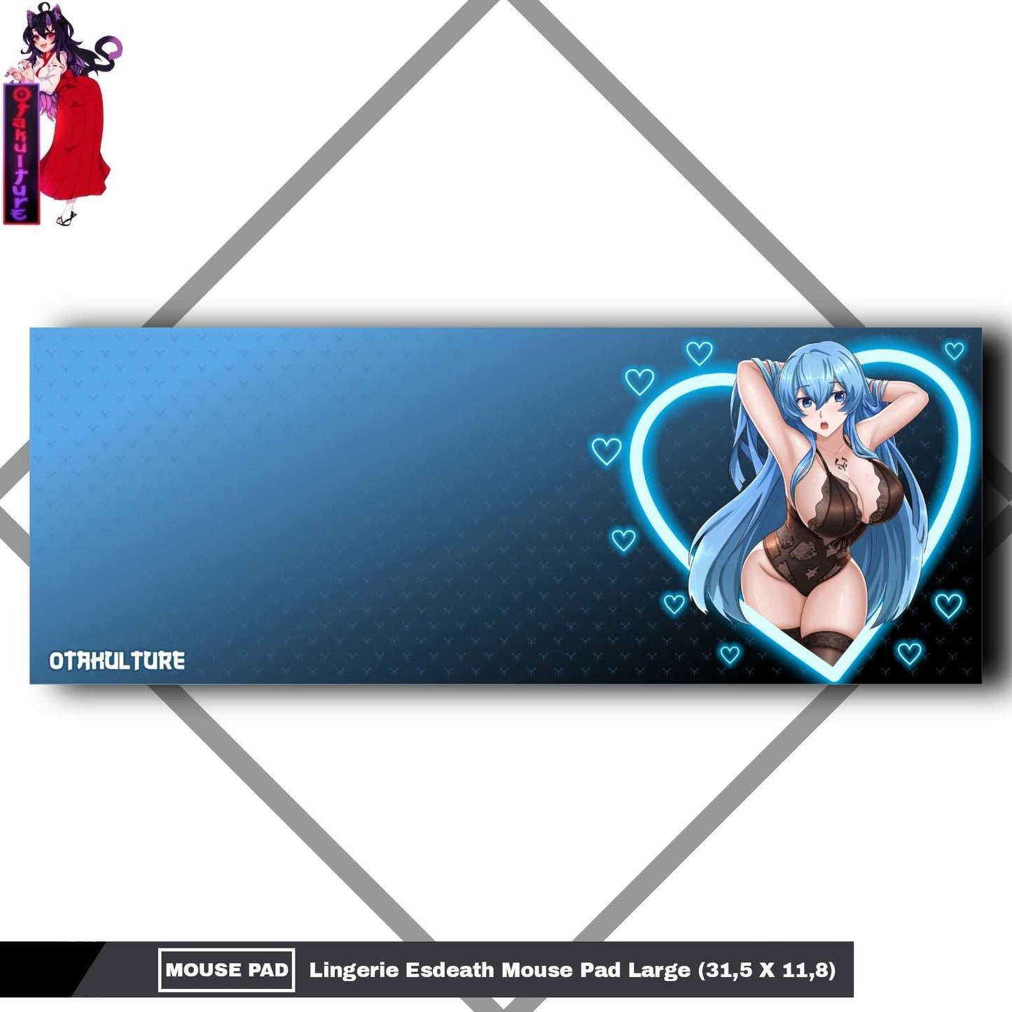 Lingerie Esdeath 2.0 Mouse Pad