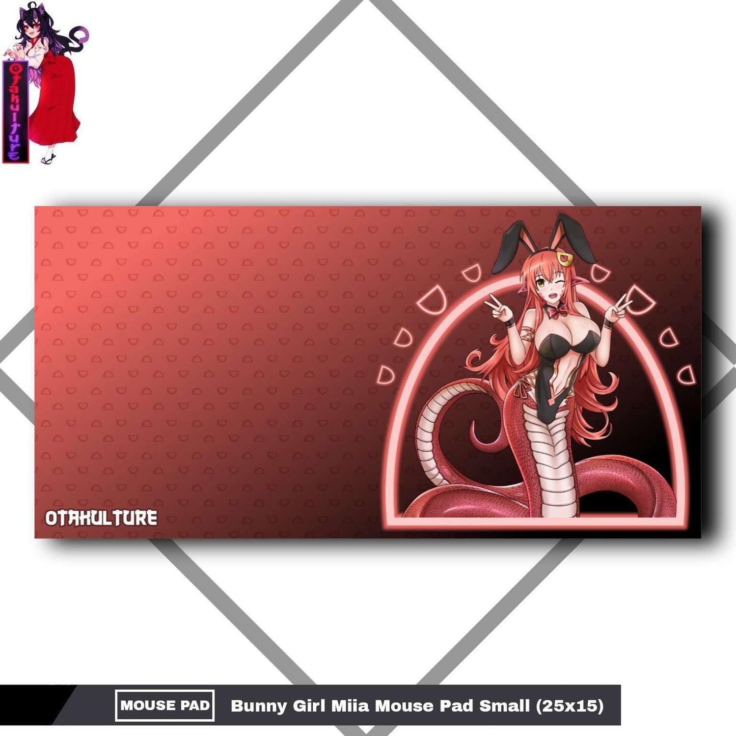 Bunny Girl Miia Mouse Pad