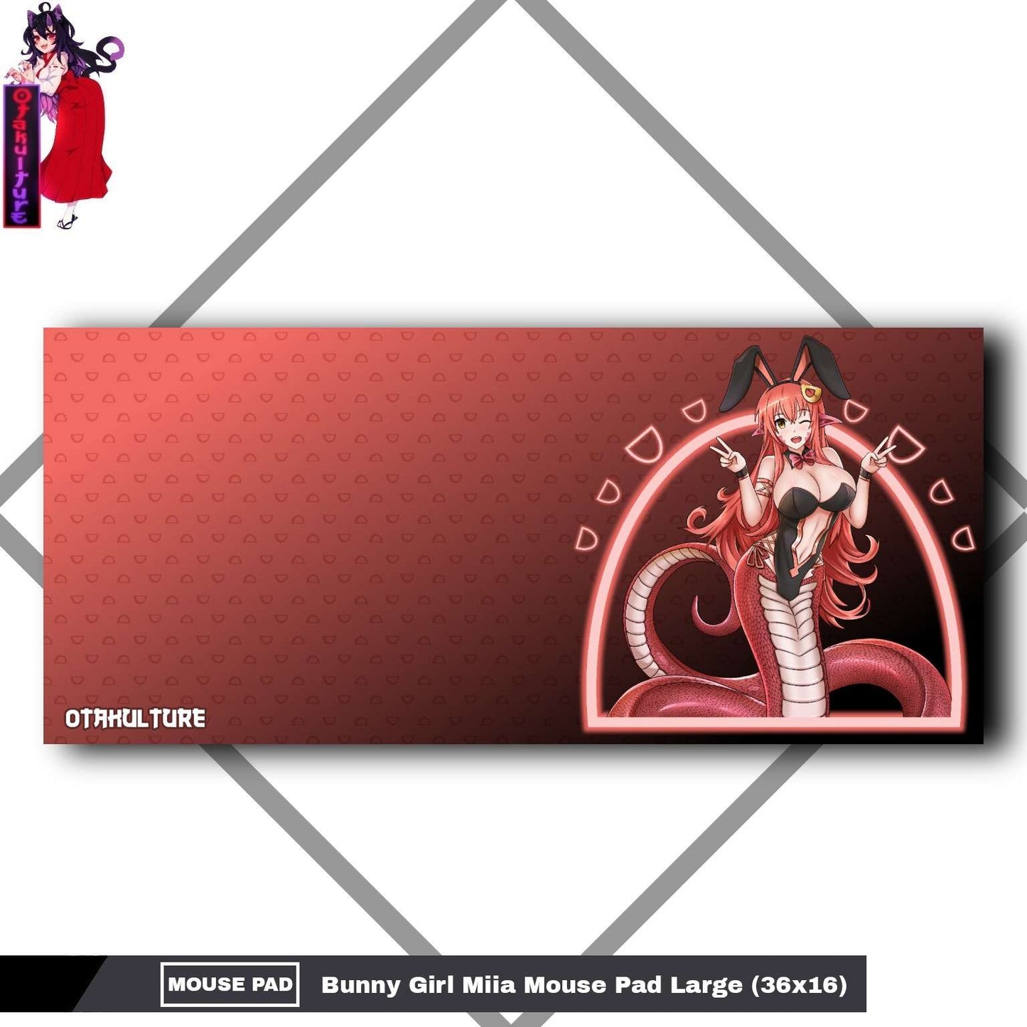 Bunny Girl Miia Mouse Pad