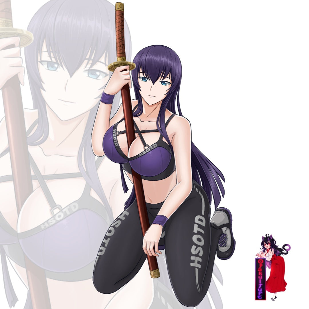 Casual Streetwear Saeko Busujima (HOLOGRAPHIC)