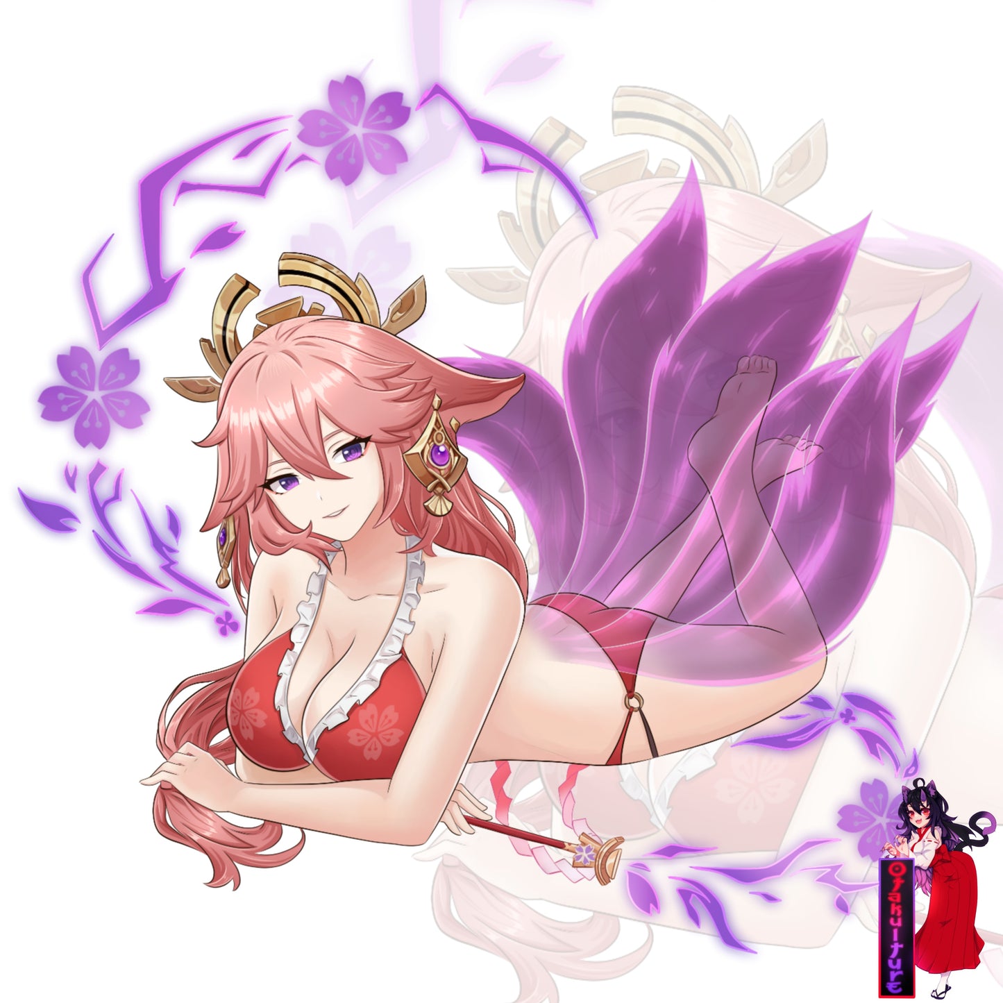 Swimsuit Yae Miko