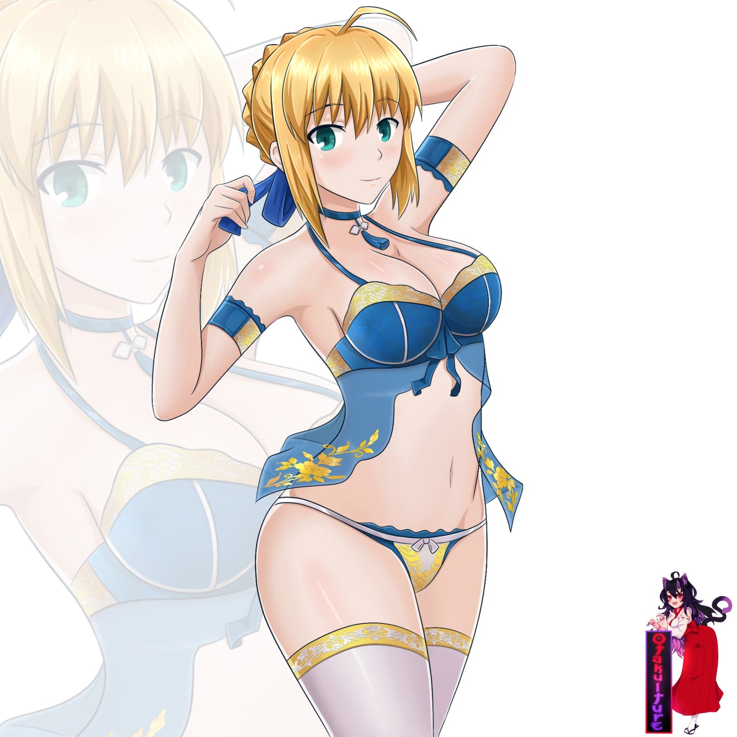 Lingerie Saber (Artoria Pendragon)