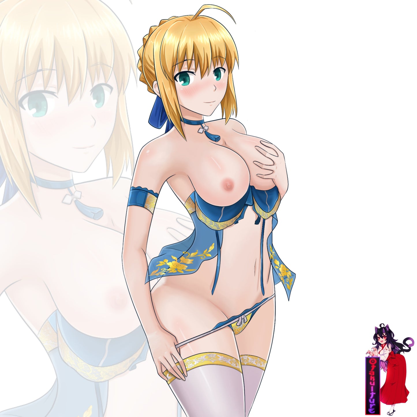 Lingerie Saber (Artoria Pendragon)