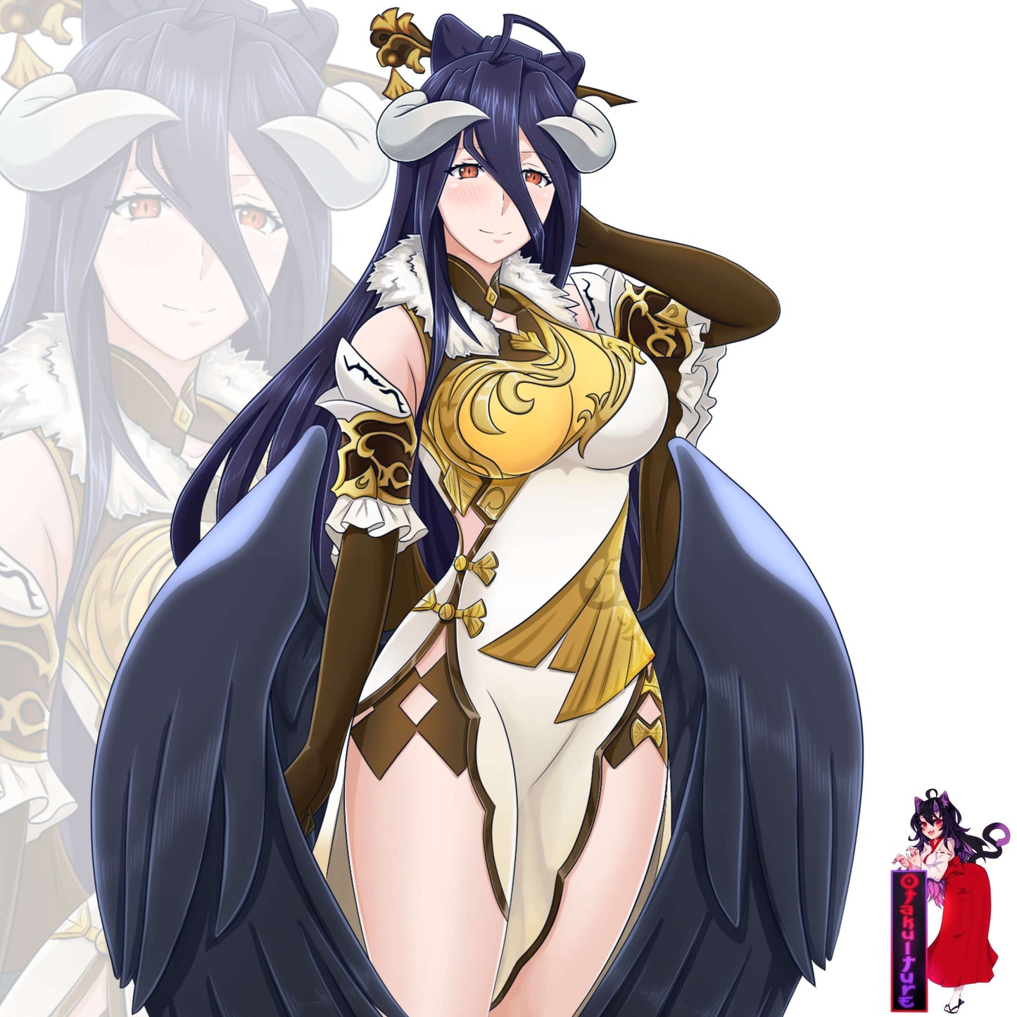 Albedo X Ningguang Cosplay (HOLOGRAPHIC)