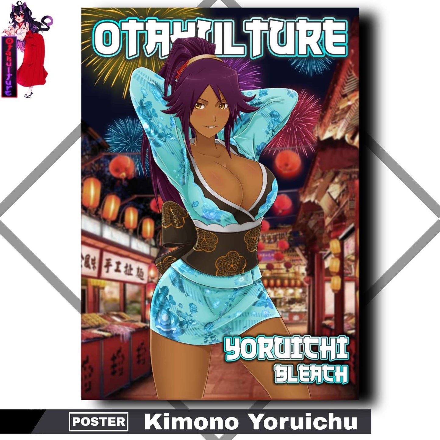 Kimono Yoruichi Poster