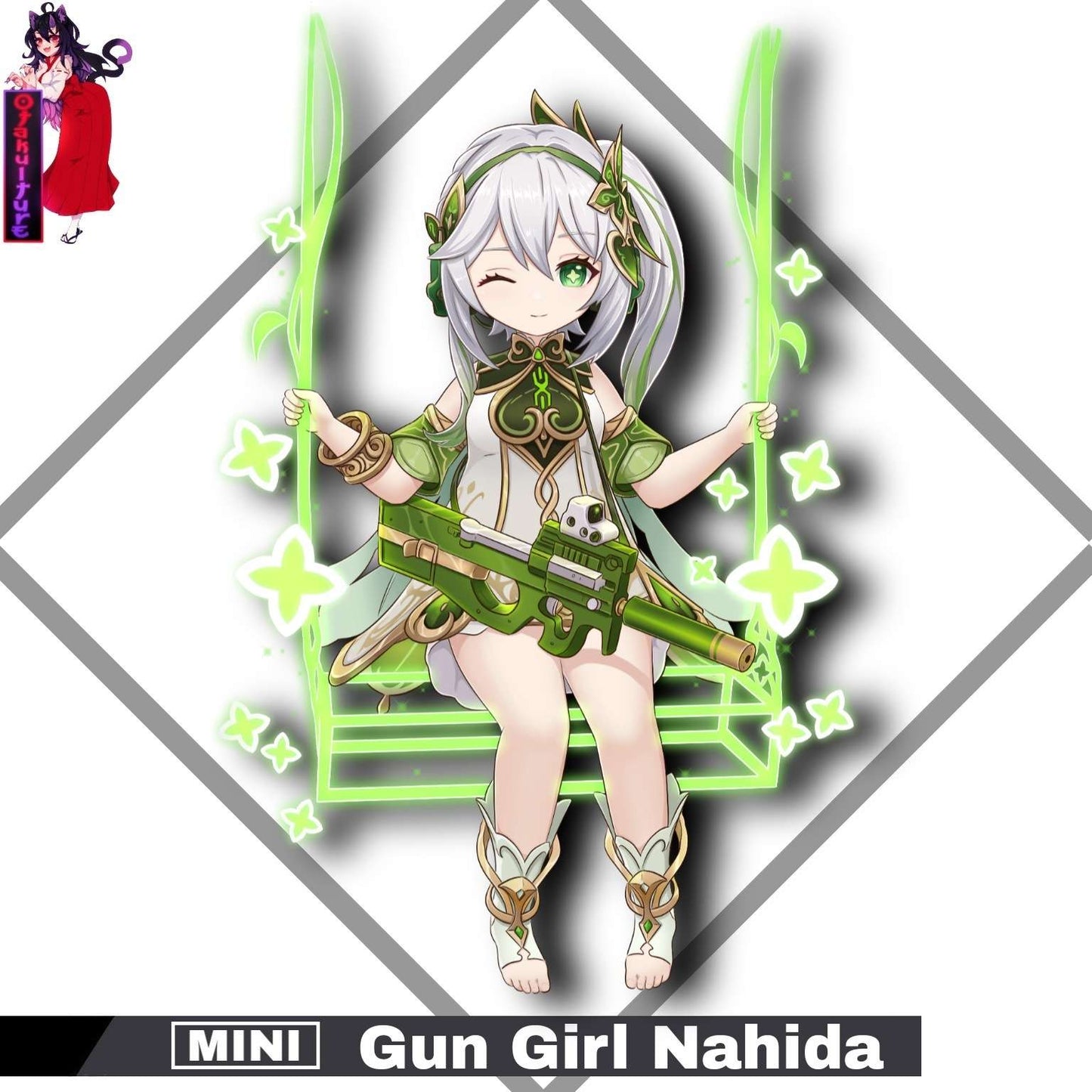 Mini Gun Girl Nahida