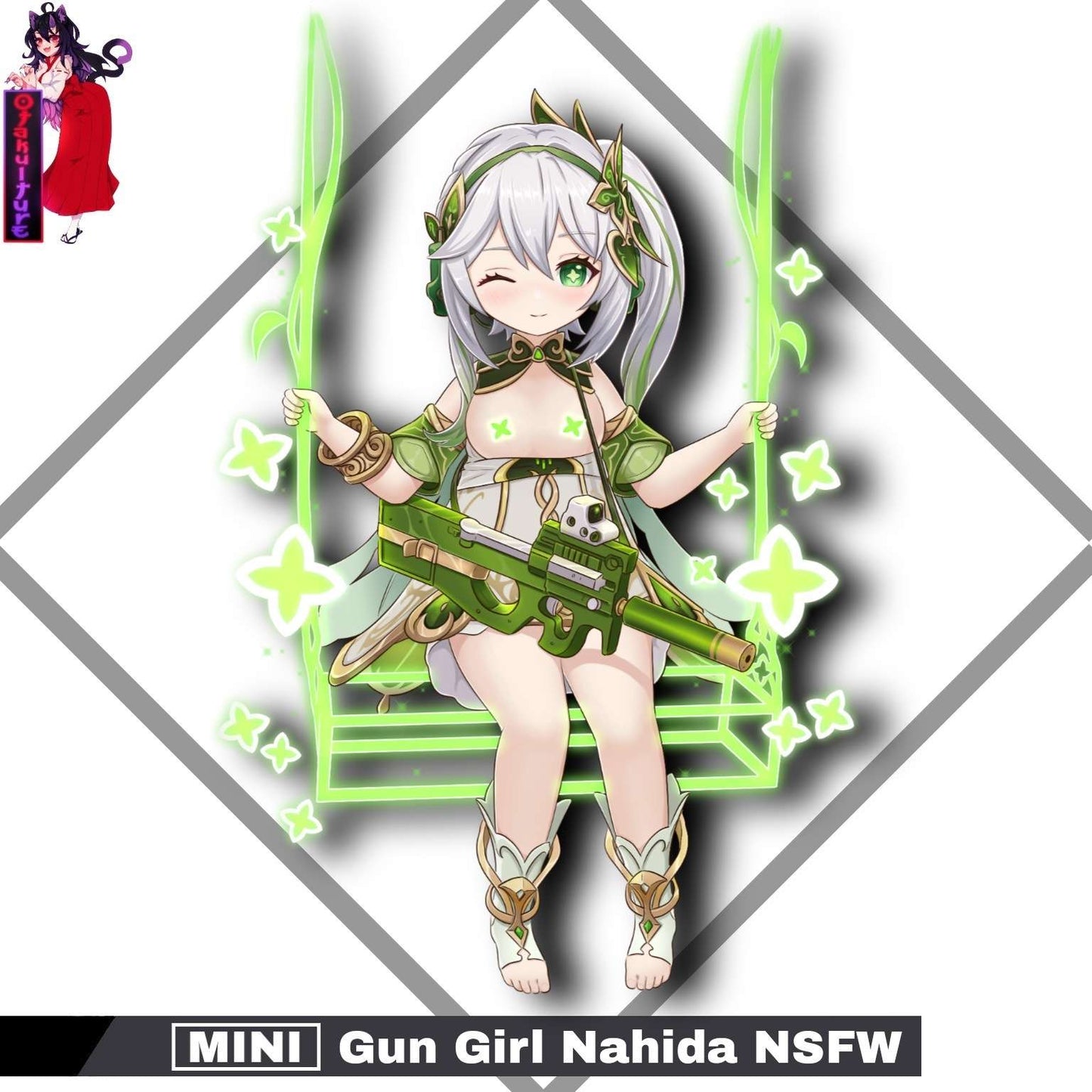 Mini Gun Girl Nahida