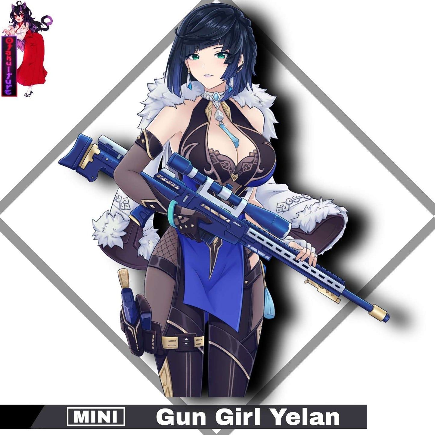 Mini Gun Girl Yelan