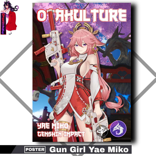 Gun Girl Yae Miko Poster