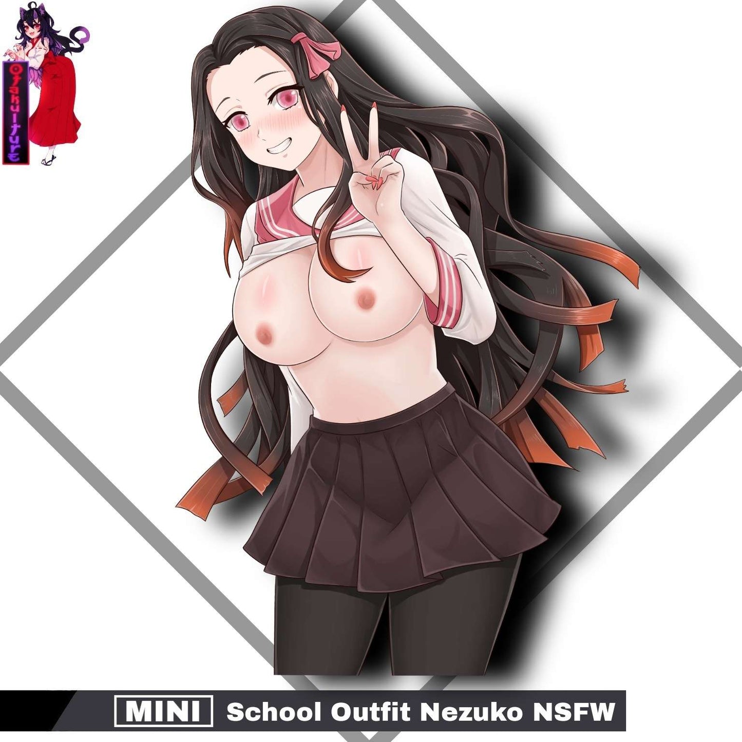 Mini School Outfit Nezuko