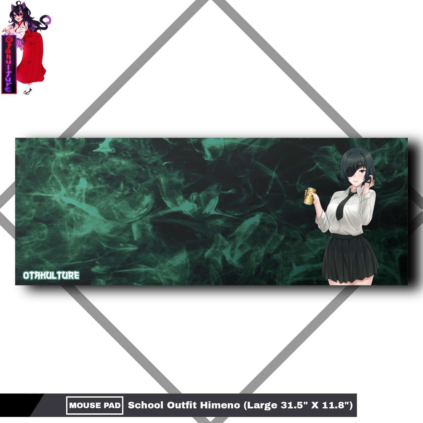 School Outfit Himeno Mouse Pad